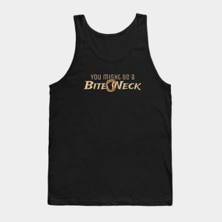 Bite Neck Gold Grill Tank Top